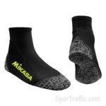 MIKASA Calzare beach socks MT951-0078 Black Lime 2