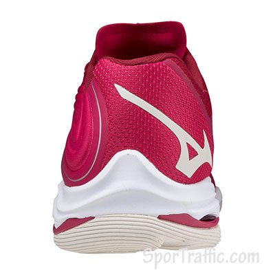 MIZUNO Wave Lightning Z6 Women's volleyball shoes V1GC200064 PERSIANRED WHTSAND BRED