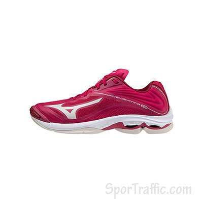 MIZUNO Wave Lightning Z6 Women's volleyball shoes V1GC200064 PERSIANRED WHTSAND BRED