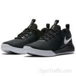 NIKE Air Zoom HyperAce 2 men volleyball shoes AR5281-001 Black White 3