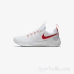 NIKE Air Zoom HyperAce 2 women’s volleyball shoes AA0286-106 White University Red