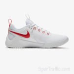 NIKE Air Zoom HyperAce 2 women’s volleyball shoes AA0286-106 White University Red 4