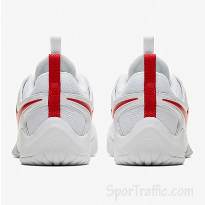 NIKE Air Zoom HyperAce 2 women's volleyball shoes AA0286-106 White University Red