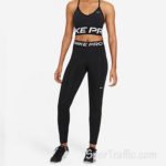 NIKE Pro women’s leggings Mid-Rise CZ9779-010 black 5