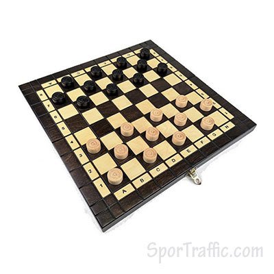 Šachmatų ir Šaškių Rinkinys Olympic 35x35 cm