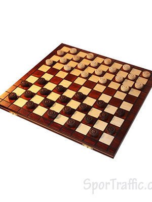 International Checkers Wood Set 100 Field