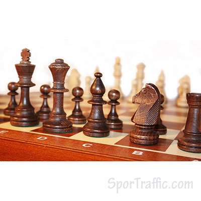 Wooden Tournament Chess Set Nr 6