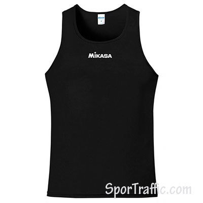 MIKASA MT5007 Vyriški Paplūdimio Tinklinio Marškinėliai  V3 juodi