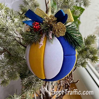 Volleyball Christmas Tree ball