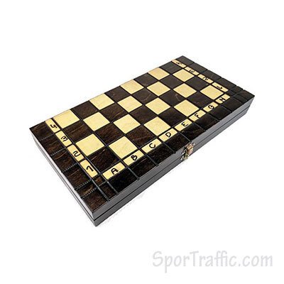 Chess & Checkers Set Royal 35x35 cm