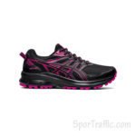 ASICS Trail Scout 2 Women’s Running Shoes 1012B039.005 Black Fuchsia Red