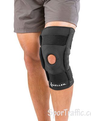 MUELLER knee brace hinged wraparound 53137