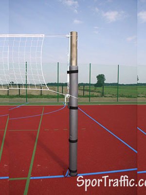 Volleyball aluminum posts 100x120 mm outdoor