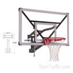 GOALIATH GoTek54 wall-mount basketball hoop