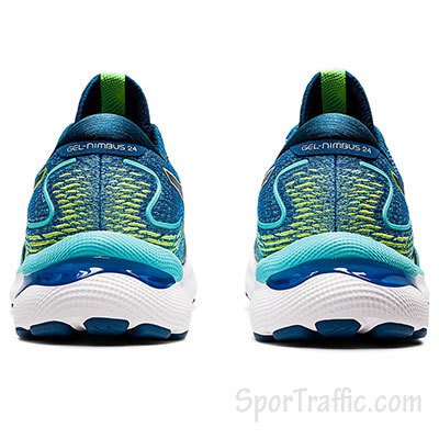 ASICS Gel-Nimbus 24 men's running shoe 1011B359.400 Lake Drive Hazard Green