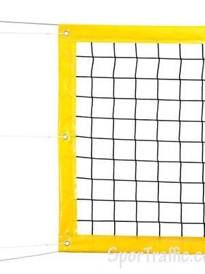 FUNTEC Basic beach volleyball net 111328 yellow