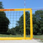 FUNTEC PLUS Pro beach volleyball net 111600 antenna sleeves