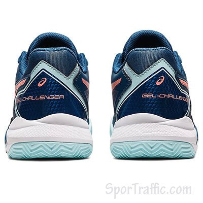 ASICS Gel-Challenger 13 CLAY women's tennis shoes Light Indigo Guava 1042A165.402