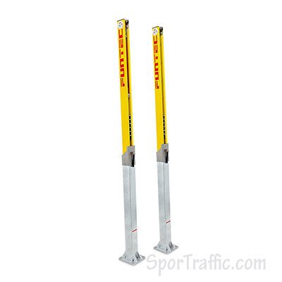 FUNTEC Pro in-ground beach volleyball posts set with sockets 111205