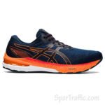ASICS GT-2000 10 men’s running shoes Mako Blue Shocking Orange 1011B185.402 1