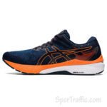 ASICS GT-2000 10 men’s running shoes Mako Blue Shocking Orange 1011B185.402 4