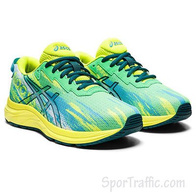 ASICS Gel-Noosa Tri 13 GS kid's running shoes New Leaf Velvet Pine 1014A209.301