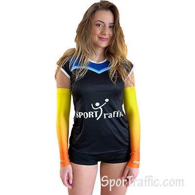 COLO Pro Volleyball Arm Sleeves Yellow Blue - Unisex