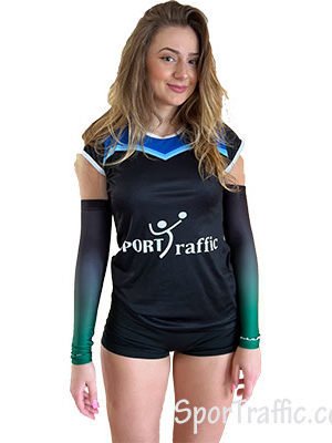 COLO Pro volleyball arm sleeves green