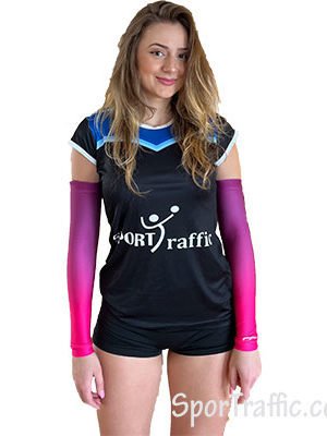 COLO Pro volleyball arm sleeves purple pink 08