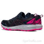 ASICS Gel-Sonoma 6 women running shoes French Blue Black 1012A922.415 trail 3