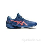 ASICS Solution Speed FF 2 men’s tennis shoes Blue Harmony Guava 1041A182.400
