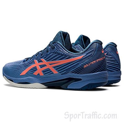 ASICS Solution Speed FF 2 men's tennis shoes Blue Harmony Guava 1041A182.400