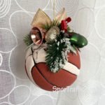 Krepšinio Kamuolys Kalėdinis Žaislas