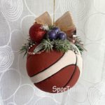 Krepšinio Kamuolys Kalėdinis Žaislas FIBA MOLTEN BG