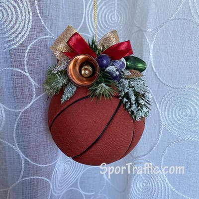 Basketball Christmas ball