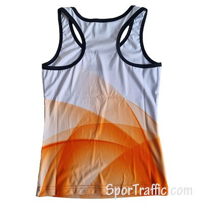 Moteriški paplūdimio tinklinio marškinėliai COLO Pearl Oranžiniai