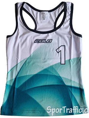 Beach volleyball women's long game top COLO Pearl 006-1