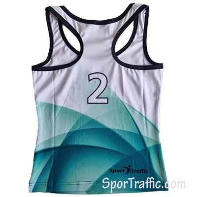 Beach volleyball women's long game top COLO Pearl 006-2.2