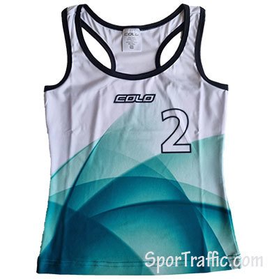 Beach volleyball women's long game top COLO Pearl 006-2