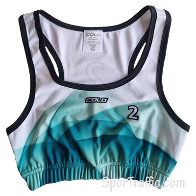 Beach volleyball women's top COLO Pear #2