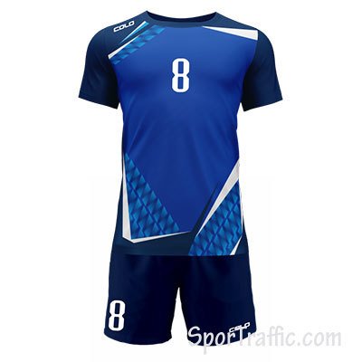 COLO Cutter Men's Volleyball Uniform 01 Dark Blue
