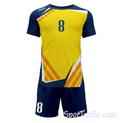 COLO Cutter Men's Volleyball Uniform 04 Yellow