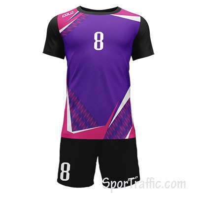 COLO Cutter Men's Volleyball Uniform 07 Violet