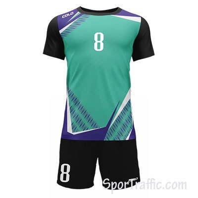 COLO Cutter Men's Volleyball Uniform 08 Turquoise