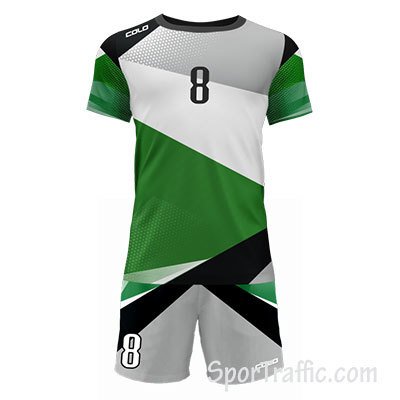 COLO Optimus Men's Volleyball Uniform 03 Green