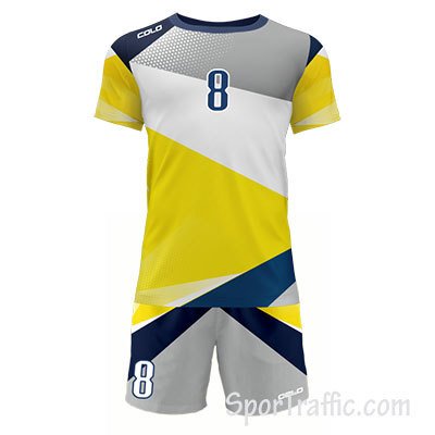 COLO Optimus Men's Volleyball Uniform 04 Yellow