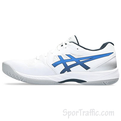 ASICS Gel-Court Hunter 3 men's squash badminton shoes White Blue 1071A088.101