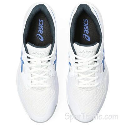 ASICS Gel-Court Hunter 3 men’s squash badminton shoes White Blue 1071A088.101 6