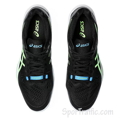 ASICS Sky Elite FF 2 volleyball men's shoes Black Lime Burst 1051A064.005