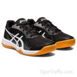 ASICS Upcourt 5 GS kid’s sport shoes Black White 1074A039.001